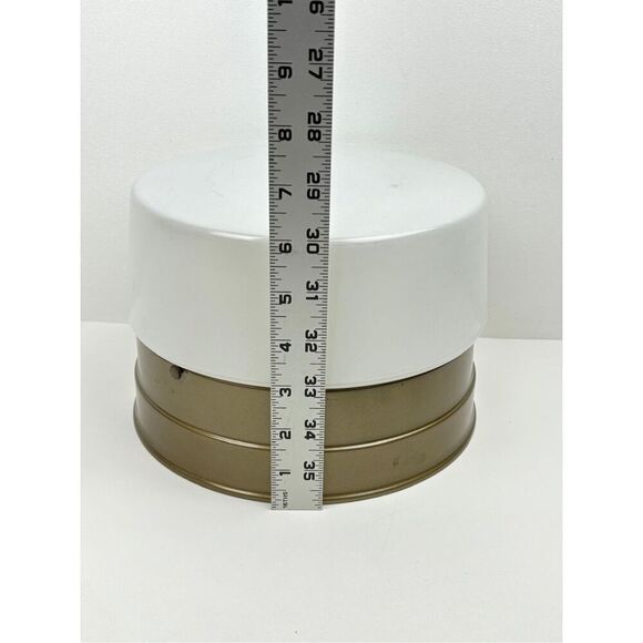 Vintage Lite Trend Milk Glass Globe Ceiling Light Shade & Fixture Incandescent - Picture 12 of 12